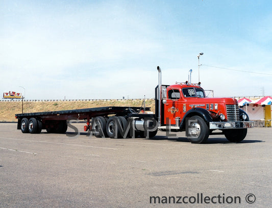 8x10 color semi-truck photo '40's GMC - Transportation Treasure