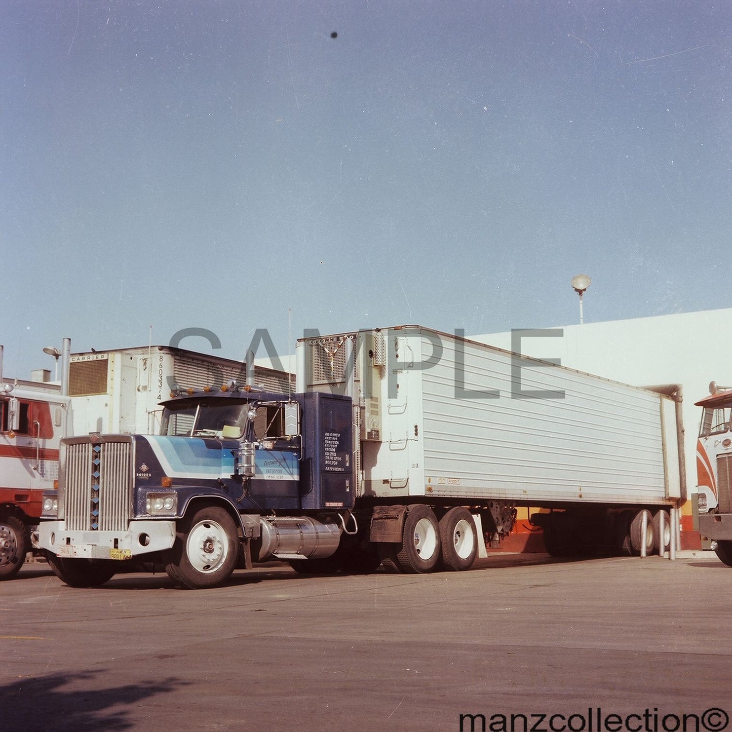 8X10 semi-truck photo '70's Diamond Royale TERRANCE - Transportation Treasure
