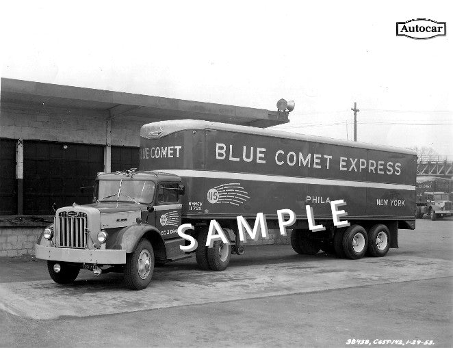 Autocar BLUE COMET EXPRESS - Transportation Treasure