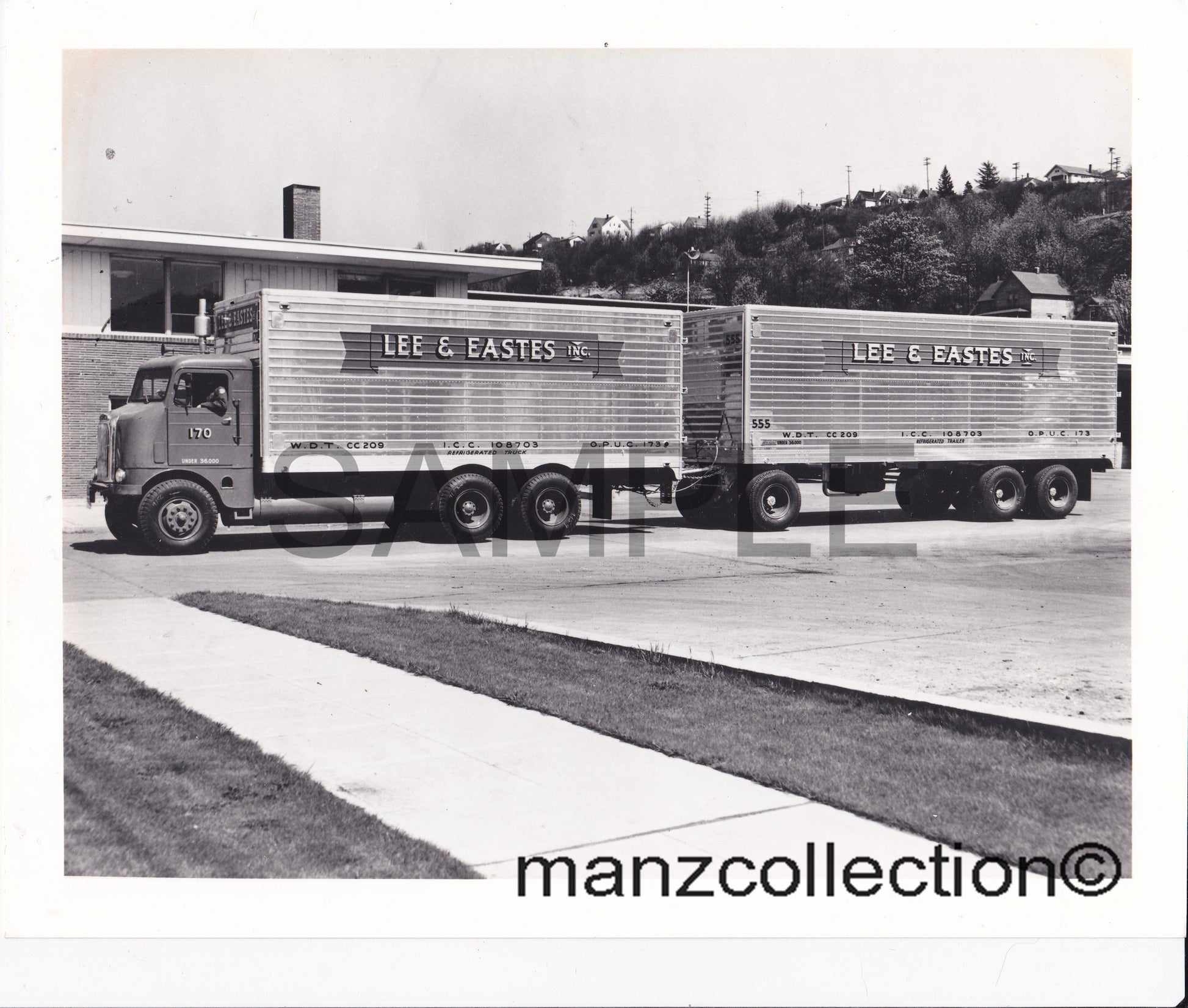 Bullnose WFL LEE & EASTES truck 'n pull trailer - Transportation Treasure