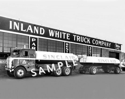 Bullnose WFL SINCLAIR tanker 'n trailer - Transportation Treasure