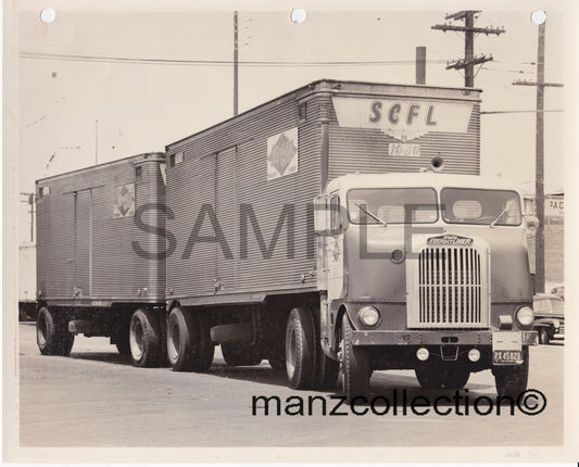 Bullnose White Freightliner SCFL - Transportation Treasure