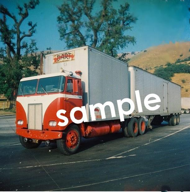 8X10 color semi-truck photo Peterbilt drom DART TRANSPORTATION - Transportation Treasure