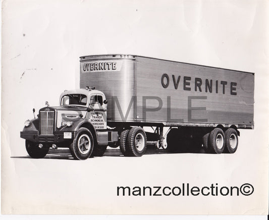 Early '50's White OVERNIGHT TRANSPORTATION - Transportation Treasure