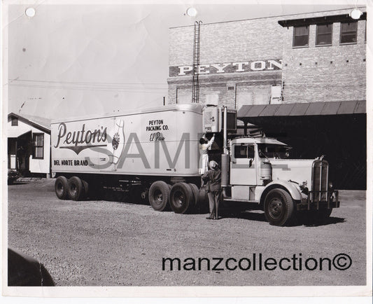 Late '40's KW PEYTON'S PACKING CO. - Transportation Treasure